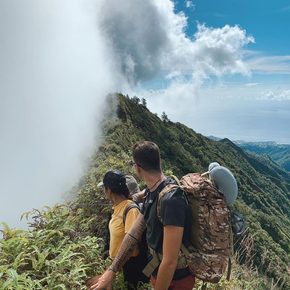 Tahiti - Mount Aorai hiking
