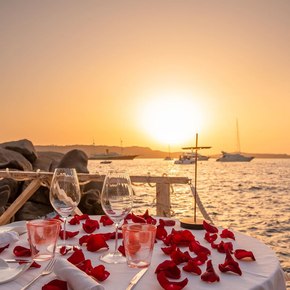 Sardinia - Phi Beach sunset water view