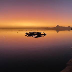 Tahiti - Toaroto Beach sunset