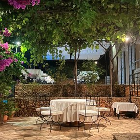 Croatia - Boškinac restaurant dining area