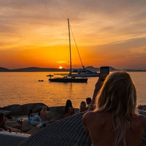 Sardinia - Phi Beach sunset water view