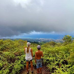 Tahiti - Mount Aorai hiking