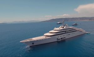 Video: World’s Largest Charter Yacht ECLIPSE Filmed By Drone