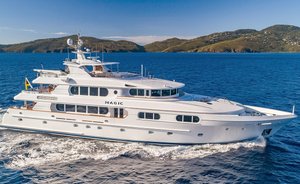 Last-minute availability to charter 40m motor yacht MAGIC in New England