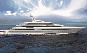 Brand new 95m charter yacht O’PARI on track for 2020 delivery 