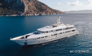Luxury yacht O'CEANOS: refitted and fresh for charter in the Mediterranean