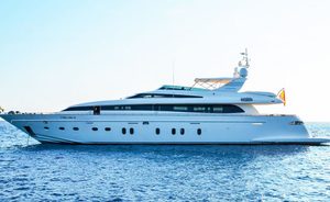 Canados motor yacht BERTONA III now available to charter in Ibiza and the Balearics 