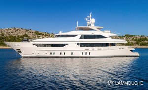 Recently refitted 44m motor yacht LAMMOUCHE now available for charter in Croatia
