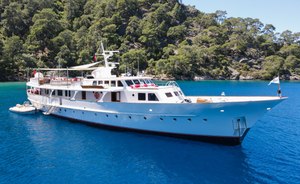 Freshly refitted 35m Feadship motor yacht ALHAMBRA available for West Mediterranean charters