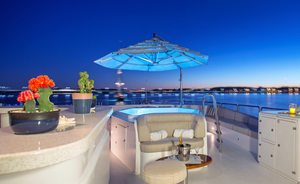 Benetti superyacht SIETE to charter in the Bahamas over the holidays