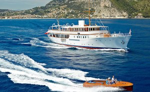 Last-minute availability for Mediterranean yacht charters with 50m classic yacht MALAHNE