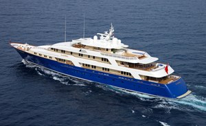 Superyacht LAUREL opens for charter in the Caribbean this winter
