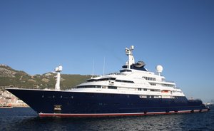 World's largest explorer yacht 126m OCTOPUS joins charter fleet