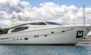 Freshly refitted 27m motor yacht ESTIA YI available for Greece yacht charters