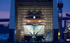 Lurssen’s New Project Superyacht MISTRAL Launches on 16 April 
