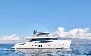 Brand new 24m yacht NIRVANA joins charter fleet in Greece