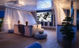 55m Charter Yacht TURQUOISE Completes Major Interior Refit