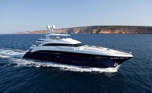 Princess Yachts 40m ‘Solaris’ New to Charter