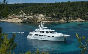 M/Y CHRISTINA G Reduced Charter Rate for August 