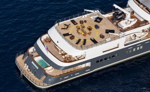 Superyacht LEGEND offers once in a lifetime charter opportunity