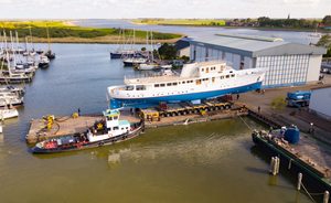 Classic motor yacht ISTROS set to join charter fleet following rebuild