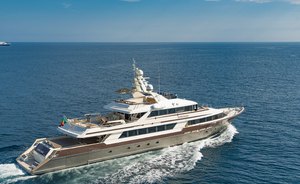 Recently refitted 46m motor yacht CLOUD ATLAS (formerly INEKE IV) now available for Mediterranean charter