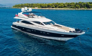 Sunseeker superyacht ‘Excelerate Z’ enters the charter market