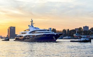 Superyacht BARBARA Delivered From Oceanco
