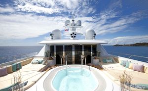 Superyacht LADY BRITT Cruising in the Caribbean 