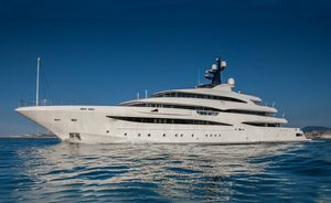 74m superyacht LADY JORGIA available for Thanksgiving charter in the Caribbean
