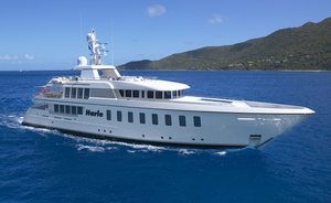 Feadship Motor Yacht HARLE Open for Christmas Charter in the Caribbean 