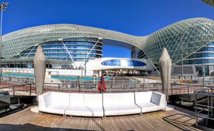 Superyachts on the scene for the Abu Dhabi Grand Prix 2019