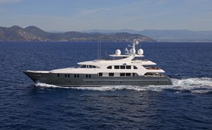 50m yacht AQUA MARE offers unique Galapagos charter experiences