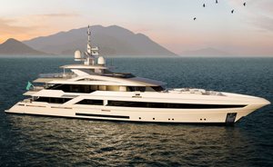 Superyacht ‘Project Tala’ ready for outfitting 
