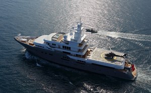 Superyacht ‘Planet Nine’ available to charter in the Mediterranean this summer