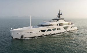 60m Amels Charter Yacht ALVA Leaves Vlissingen Ahead of Global Debut at MYBA Charter Show