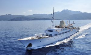 The Crown: filming on board the iconic yacht CHRISTINA O in Mallorca