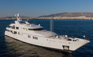 Escape the ordinary on a reduced rate Greece yacht charter with 50m superyacht rental MARLA