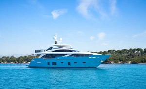Indulgent yacht charters in Greece await with 33m Princess yacht charter ANKA
