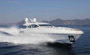 Mangusta charter yacht VENI VIDI VICI announces 15% discount for September West Mediterranean yacht charters