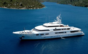 Embark on an exhilarating Greece yacht charter with 69M motor yacht NOMAD