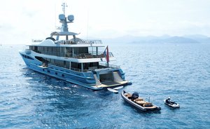 55m Amels charter yacht GALENE delivered