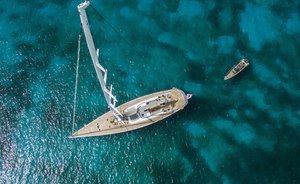 New Photos: Sailing Yacht MUZUNI Captured in the Caribbean