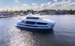 Brand new 27m motor yacht DAY ONE now available for Bahamas yacht charters
