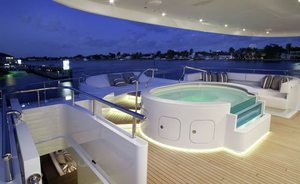 Luxury Motor Yacht INCEPTION Available in the Caribbean 