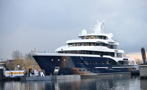 Feadship's Largest Superyacht (Hull 808) Named SYMPHONY