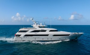 Back on the charter market: Superyacht rental VICTORIA DEL MAR opens books for Mediterranean yacht charters following refit