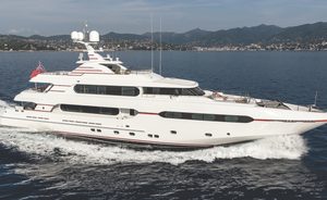 Luxury yacht AUDACES available for short-term charters in the Bahamas