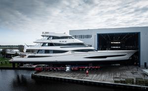 Royal Huisman Project 406 prepares for imminent launch