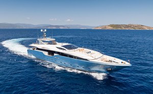 Charter Yacht BLUE MOON Officially Joins the Mediterranean Yacht Charter Fleet